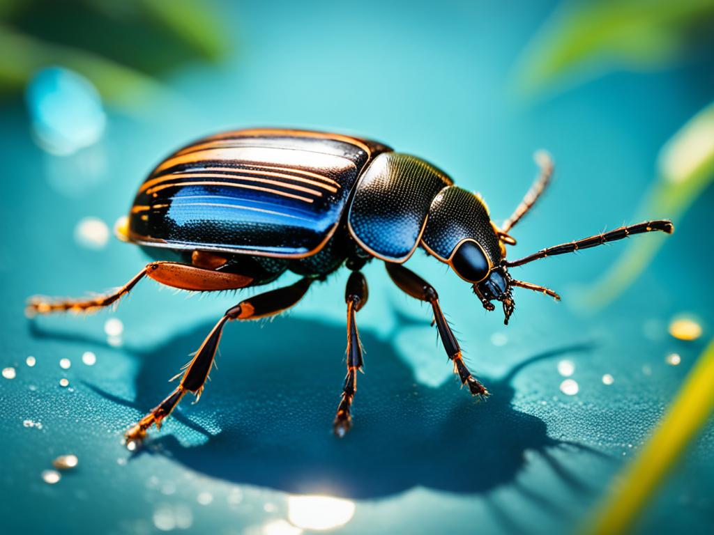 Wasserkäfer im Pool